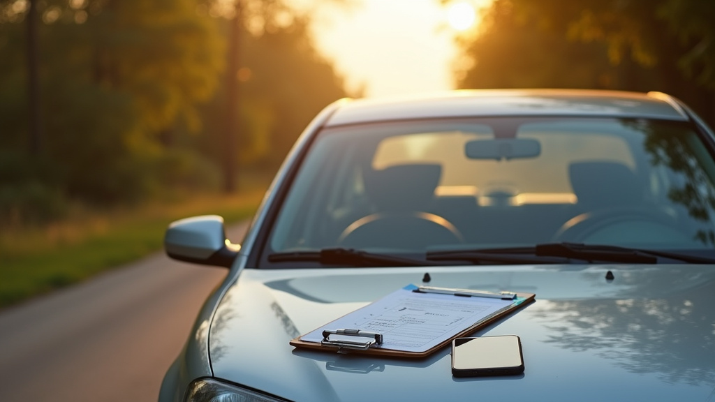 Personne réfléchissant à l'achat d'une voiture d'occasion sur Leboncoin