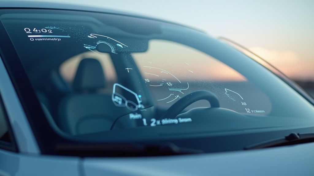 Technicien Autoglass France en train de remplacer un pare-brise avec recalibrage ADAS