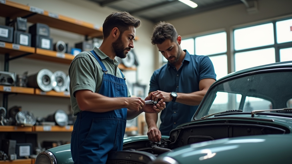 Achat de pièces auto en ligne avec click & collect